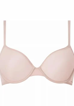 Calvin Klein dames Sheer Marquisette lightly lined demi bra, beugel BH, roze
