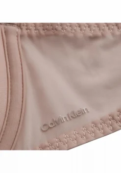 Calvin Klein dames Sheer Marquisette push up plunge bra, beugel BH, roze