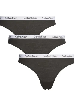 Calvin Klein dames slips (3-pack), zwart