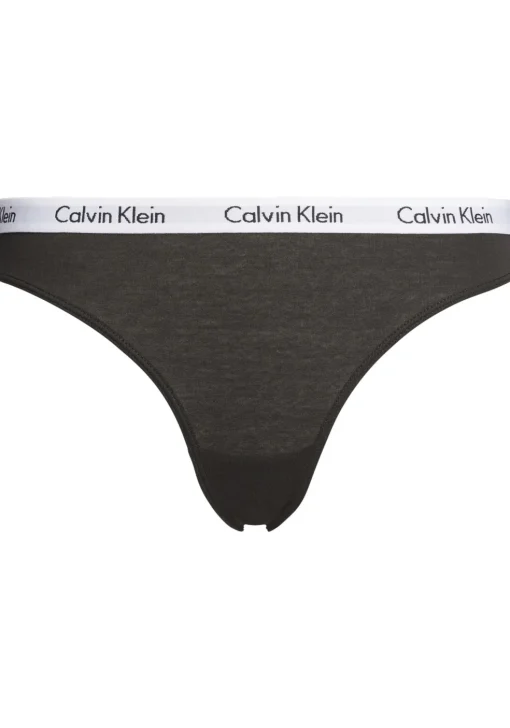 Calvin Klein dames slips (3-pack), zwart