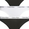 Calvin Klein dames strings (3-pack), zwart, wit, zwart