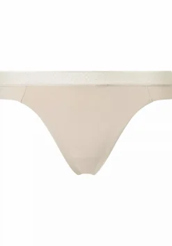 Calvin Klein dames thong (1-pack), string, beige