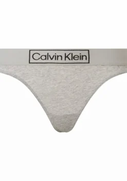 Calvin Klein dames thong (1-pack), string, grijs