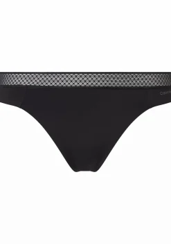 Calvin Klein dames thong (1-pack), string, zwart