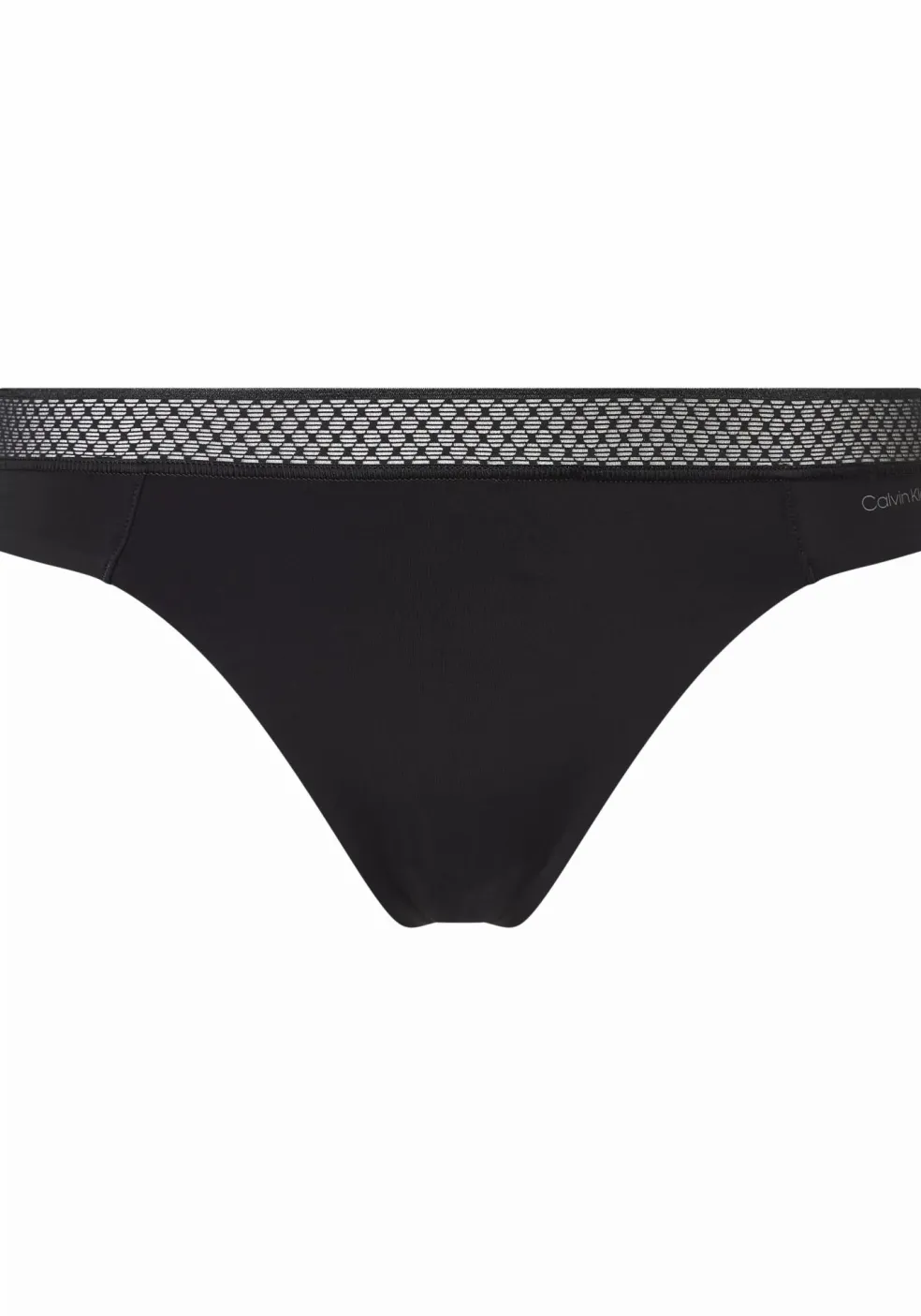 Calvin Klein dames thong (1-pack), string, zwart