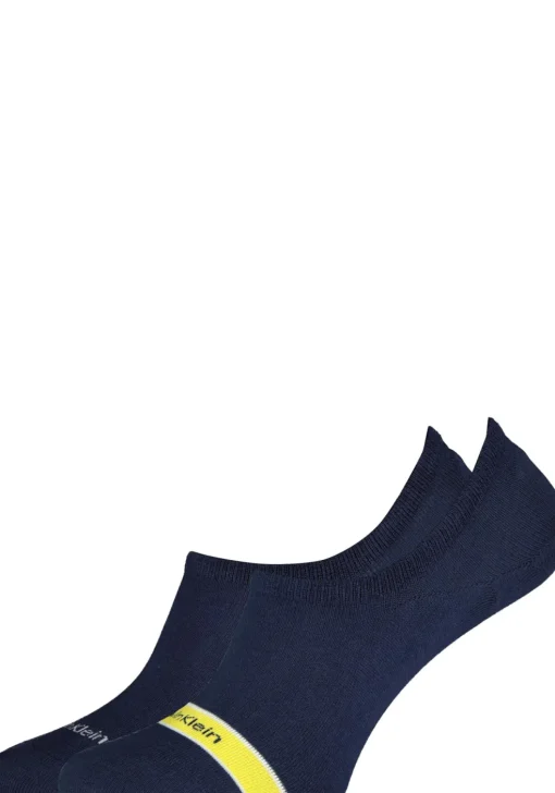 Calvin Klein damessokken Alice (2-pack), onzichtbare sneakersokken, blauw