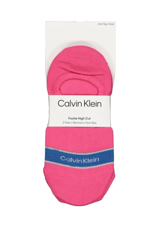 Calvin Klein damessokken Alice (2-pack), onzichtbare sneakersokken, roze