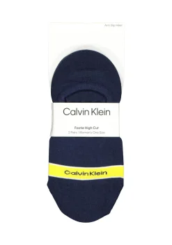Calvin Klein damessokken Alice (2-pack), onzichtbare sneakersokken, blauw