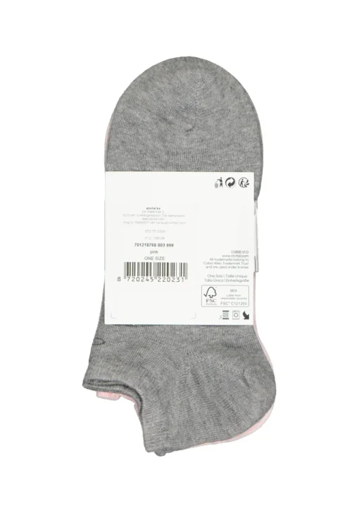 Calvin Klein damessokken Chloe (3-pack), enkelsokken, beige, roze en grijs