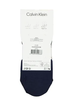 Calvin Klein damessokken Alice (2-pack), onzichtbare sneakersokken, blauw