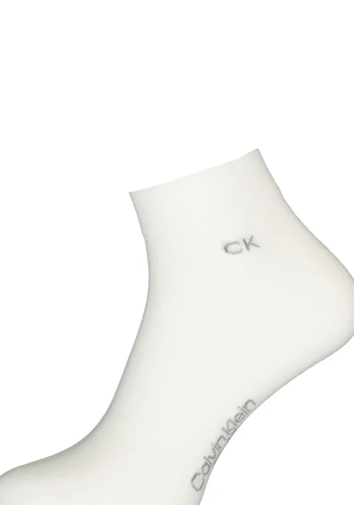 Calvin Klein herensokken Simon (2-pack), hoge enkelsokken, wit