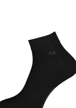 Calvin Klein herensokken Simon (2-pack), hoge enkelsokken, zwart