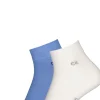 Calvin Klein herensokken Simon (2-pack), hoge enkelsokken, licht- en kobaltblauw
