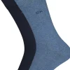 Calvin Klein herensokken Carter (2-pack), licht en donker denim