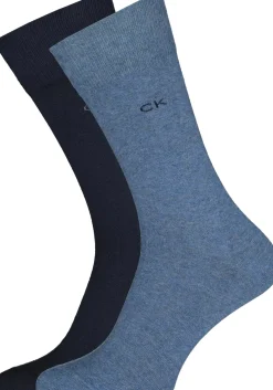 Calvin Klein herensokken Carter (2-pack), licht en donker denim