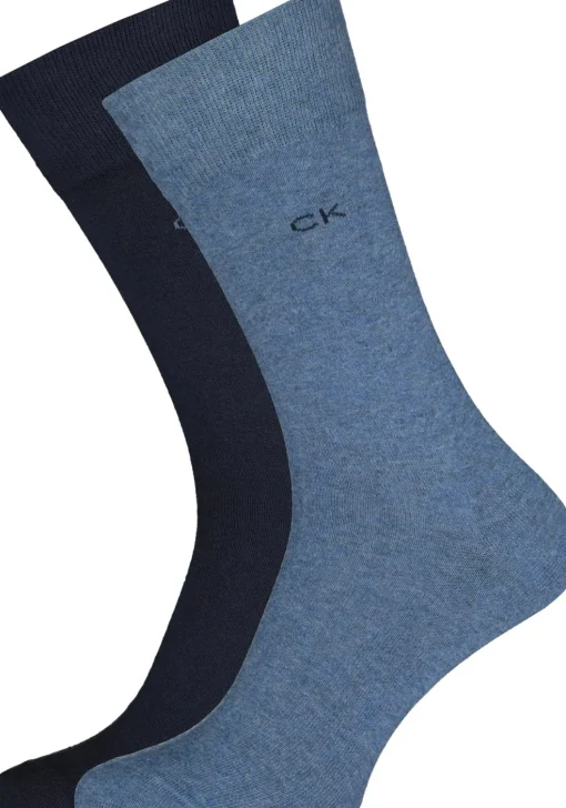Calvin Klein herensokken Carter (2-pack), licht en donker denim