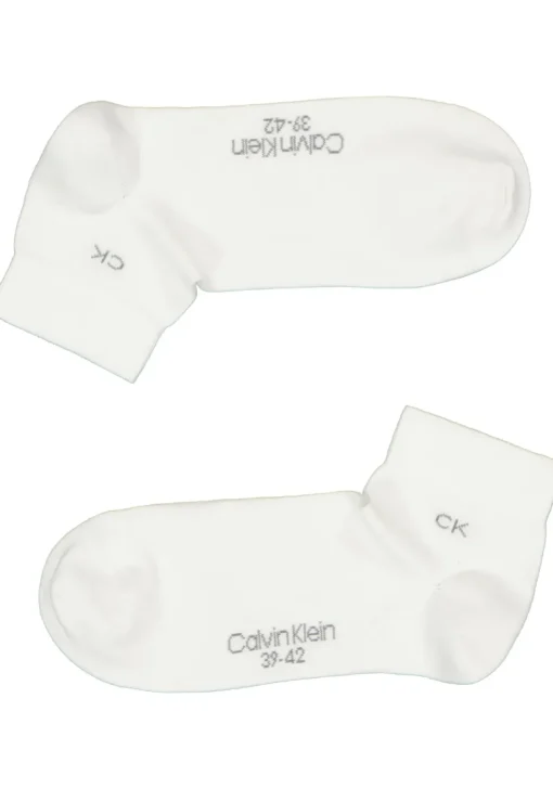 Calvin Klein herensokken Simon (2-pack), hoge enkelsokken, wit