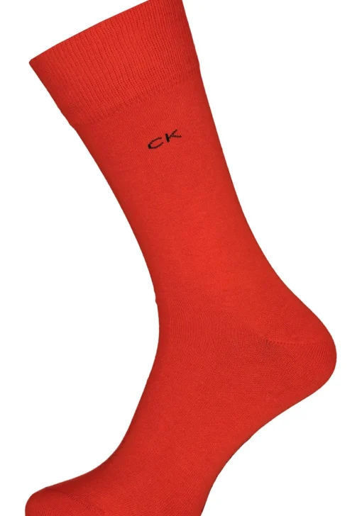 Calvin Klein herensokken Carter (2-pack), rood en donkerblauw