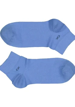 Calvin Klein herensokken Simon (2-pack), hoge enkelsokken, licht- en kobaltblauw