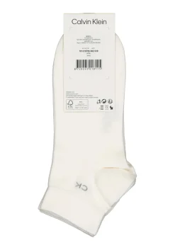 Calvin Klein herensokken Simon (2-pack), hoge enkelsokken, wit