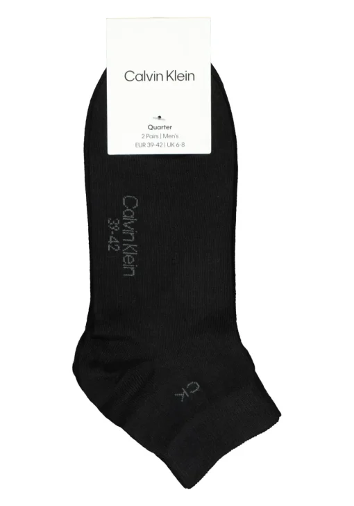 Calvin Klein herensokken Simon (2-pack), hoge enkelsokken, zwart