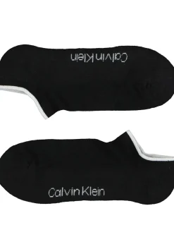 Calvin Klein herensokken Grant (3-pack), onzichtbare lage sportsokken, zwart, wit en grijs