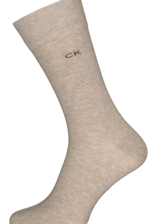 Calvin Klein herensokken Carter (2-pack), beige en bruin