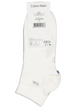 Calvin Klein herensokken Simon (2-pack), hoge enkelsokken, licht- en kobaltblauw