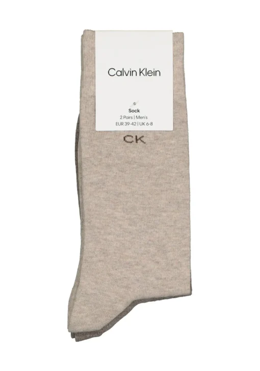 Calvin Klein herensokken Carter (2-pack), beige en bruin