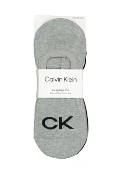Calvin Klein herensokken Albert (3-pack), onzichtbare sokken, grijs, wit en zwart