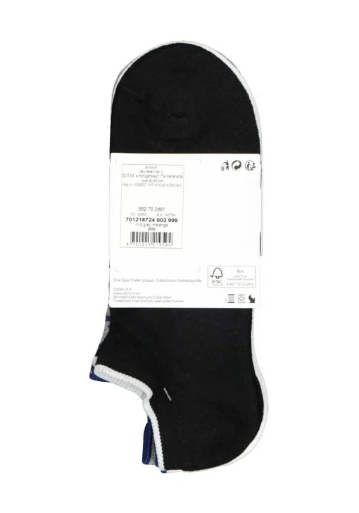 Calvin Klein herensokken Grant (3-pack), onzichtbare lage sportsokken, zwart, wit en grijs