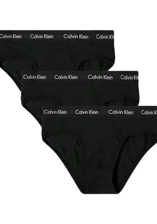 Calvin Klein Hipster Briefs (3-pack), heren slips, zwart