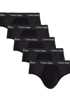 Calvin Klein Hipster Briefs (5-pack), heren slips, zwart