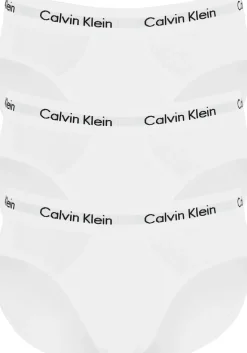 Calvin Klein hipster brief (3-pack), heren slips, wit