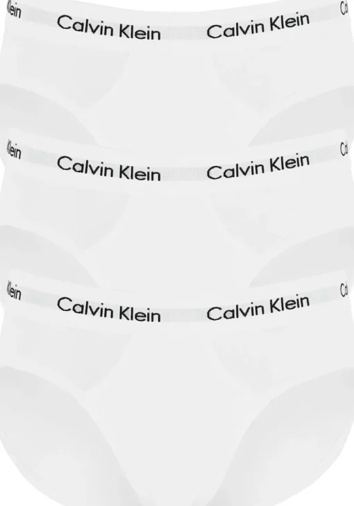 Calvin Klein hipster brief (3-pack), heren slips, wit
