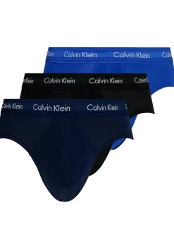 Calvin Klein Hipster Briefs (3-pack), heren slips, blauw