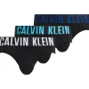 Calvin Klein Hipster Briefs (3-pack), heren slips, zwart met gekleurde tailleband