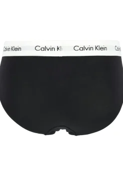 Calvin Klein hipster brief (3-pack), heren slips, zwart met witte band