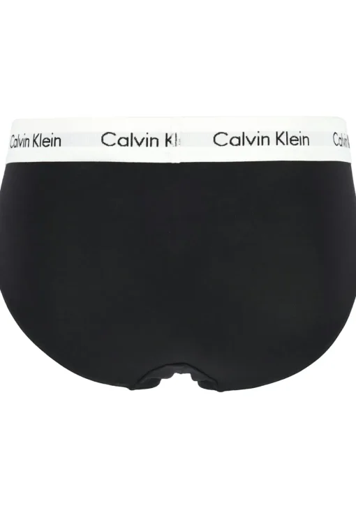 Calvin Klein hipster brief (3-pack), heren slips, zwart met witte band