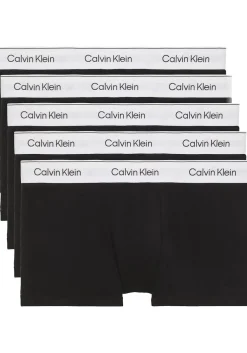 Calvin Klein Icon Cotton Stretch Low Rise trunks (5-pack), lage heren boxers kort, zwart