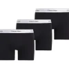 Calvin Klein Icon Cotton Stretch Boxer briefs (3-pack), heren boxers extra lang, zwart