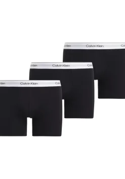 Calvin Klein Icon Cotton Stretch Boxer briefs (3-pack), heren boxers extra lang, zwart