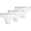 Calvin Klein Icon Cotton Stretch Hipster briefs (3-pack), heren slips, wit