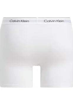 Calvin Klein Icon Cotton Stretch Boxer briefs (3-pack), heren boxers extra lang, wit