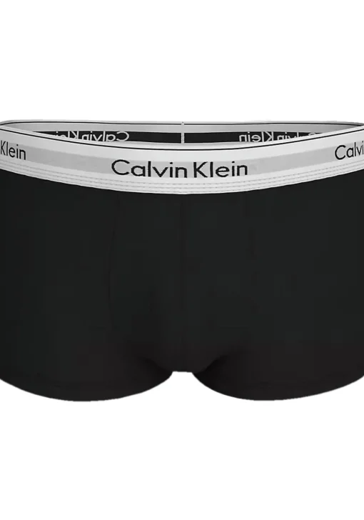 Calvin Klein Icon Cotton Stretch Low Rise trunks (3-pack), lage heren boxers kort, zwart