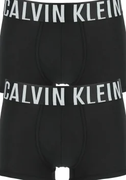 Calvin Klein INTENSE POWER Cotton trunk (2-pack), heren boxers normale lengte, zwart