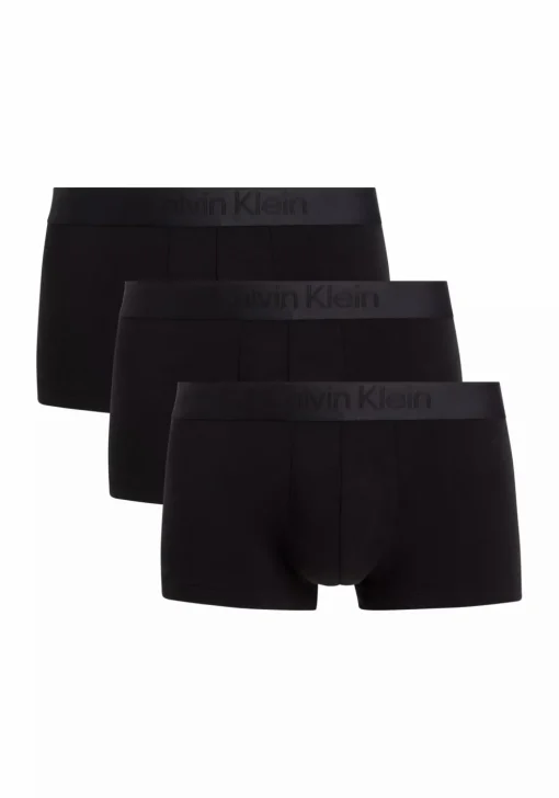 Calvin Klein Low Rise Trunks (3-pack), lage heren boxers kort, zwart