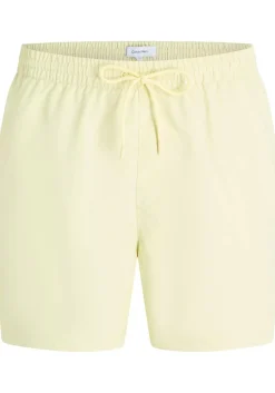 Calvin Klein Medium Drawstring swimshort, heren zwembroek, lichtgeel