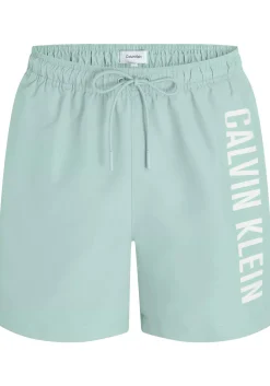 Calvin Klein Medium Drawstring swimshort, heren zwembroek, lichtgroen