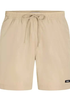 Calvin Klein Medium Drawstring swimshort, heren zwembroek, beige